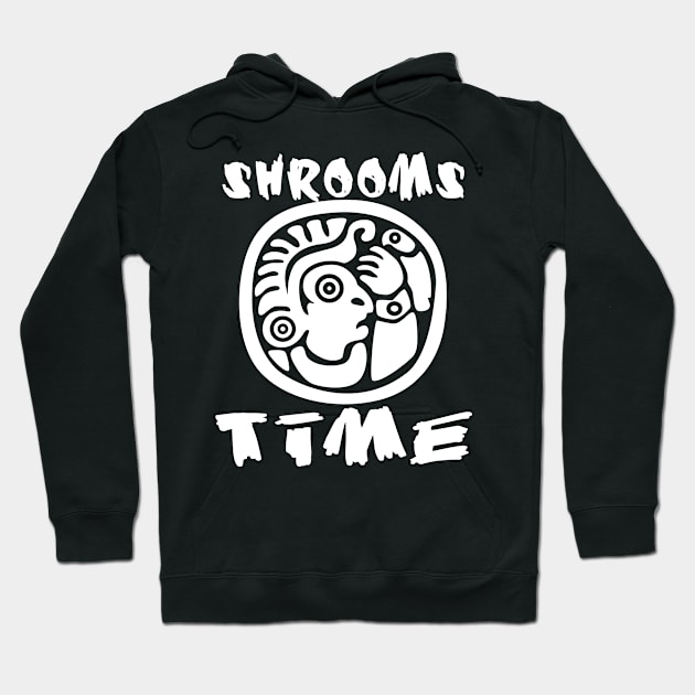 Shrooms Time, mushrooms time. Collecting mushrooms is beautiful Hoodie by KAOZ